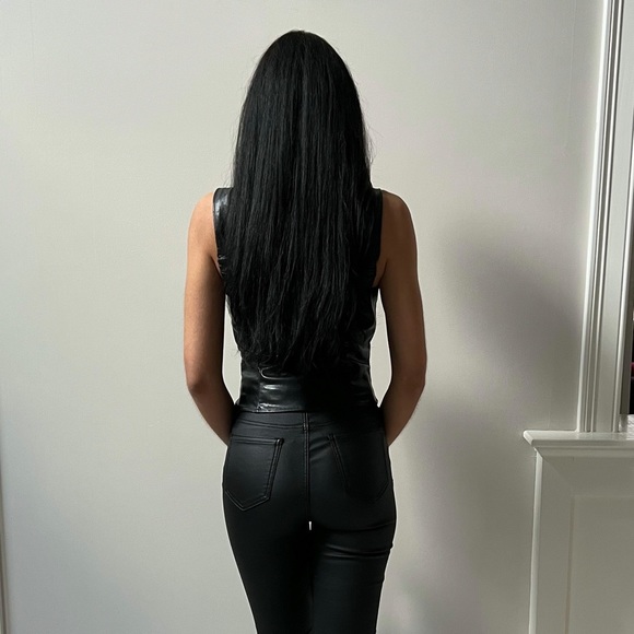 Pia Leather Top - Picture 5 of 5